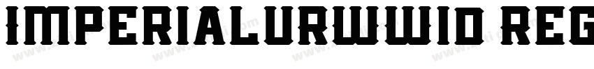 ImperialURWWid Regul字体转换